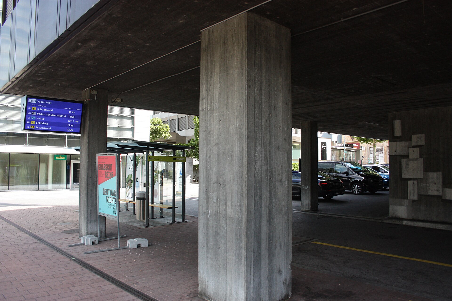 Liechtenstein bus Vaduz