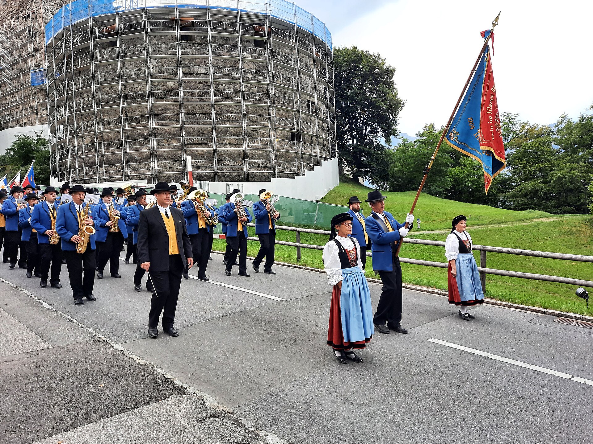 Liechtenstein national day celebration
