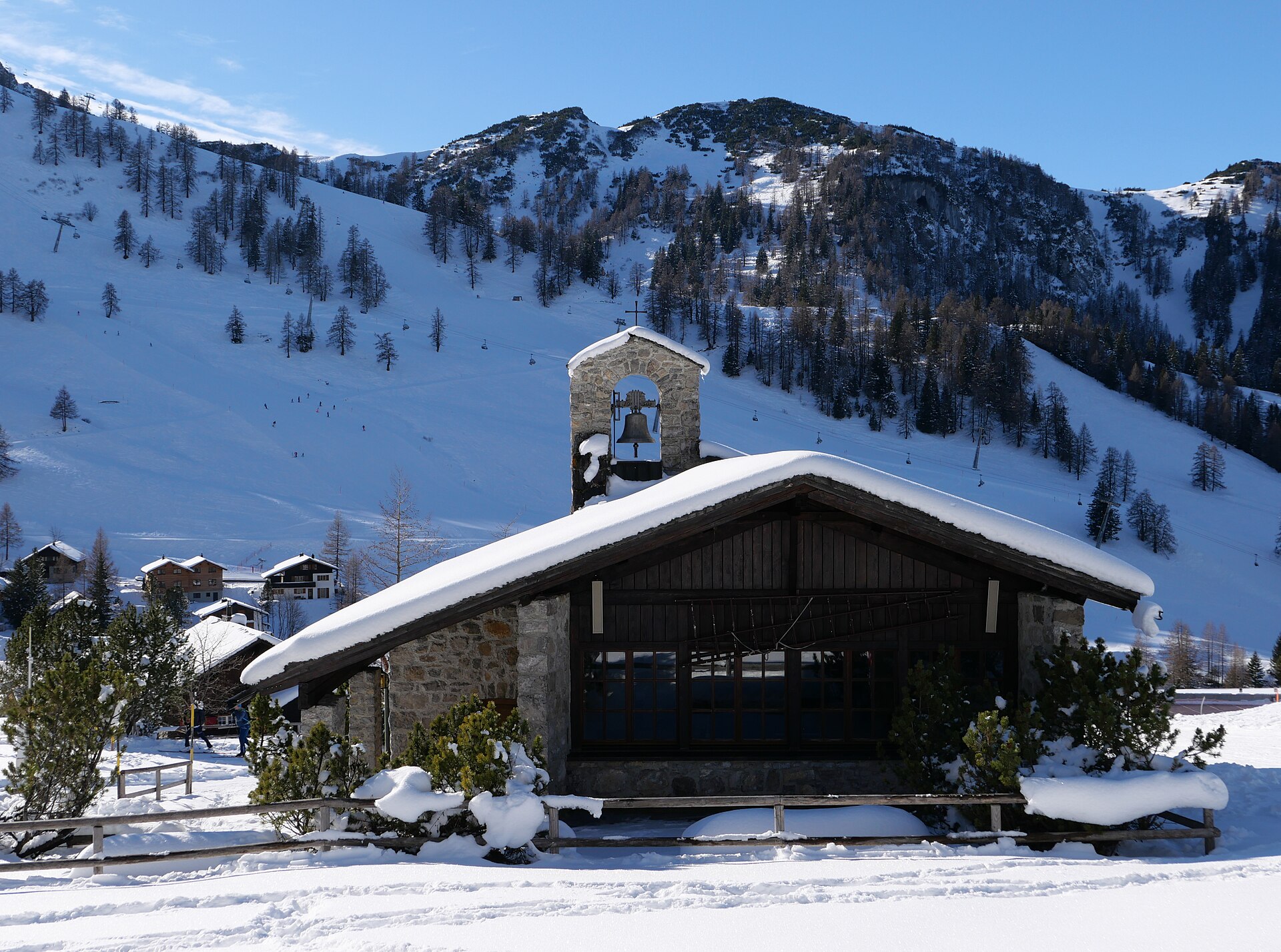 Malbun ski slopes Liechtenstein